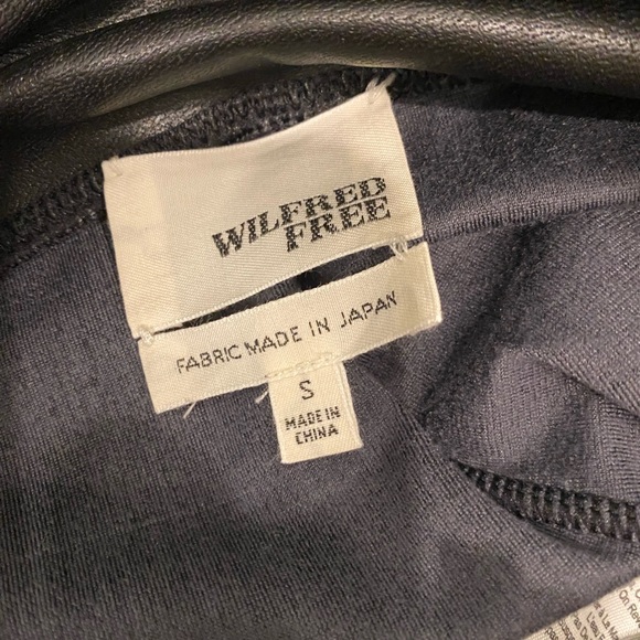 Aritzia Wilfred Free Daria Faux Leather Leggings - Picture 2 of 2